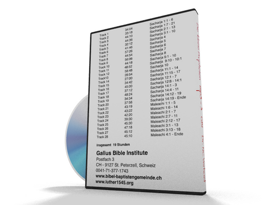 Die kleine Propheten, Teil 3 - Sacharja und Maleachi