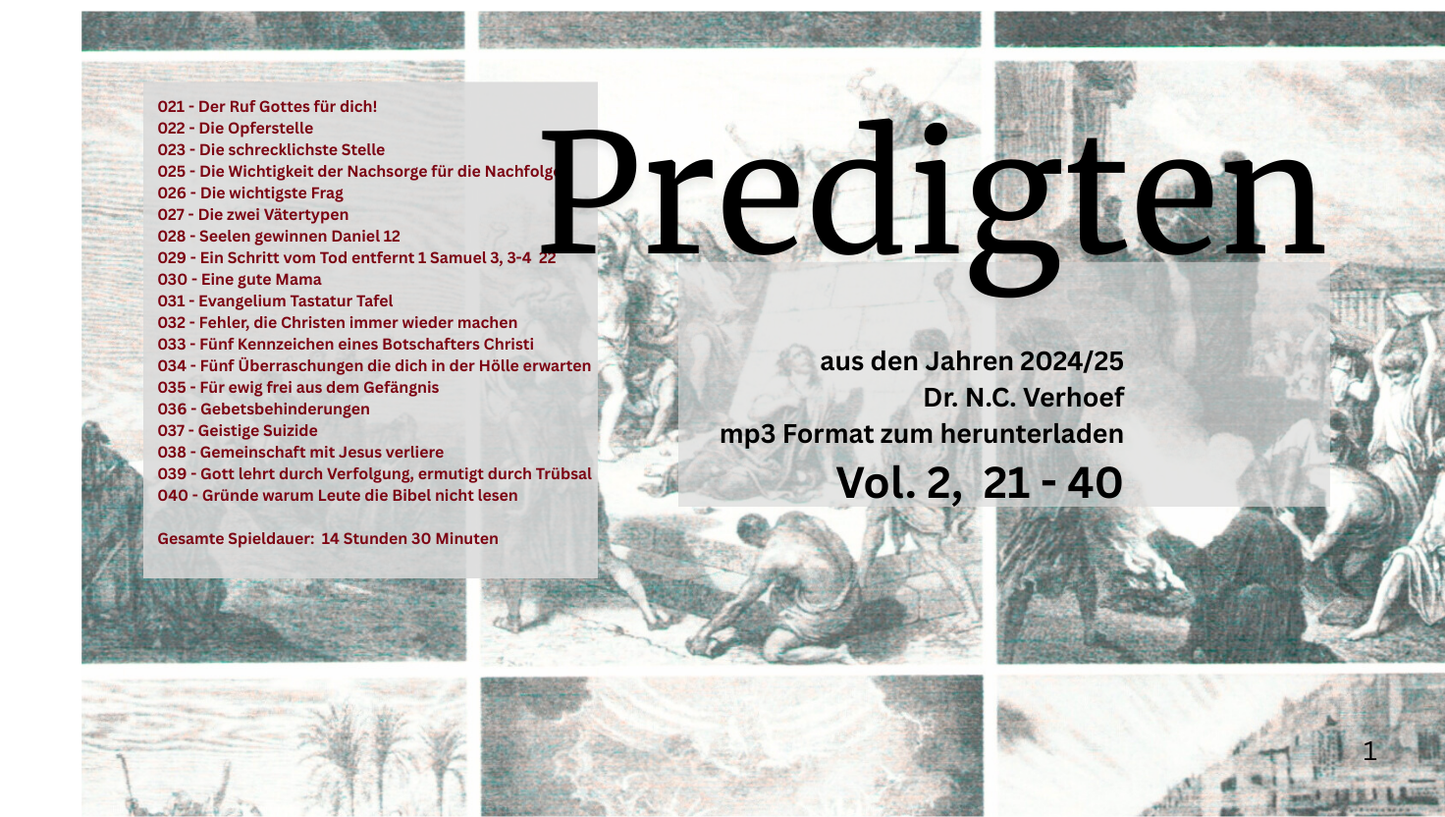 Downloadable Predigten, Vol. 2