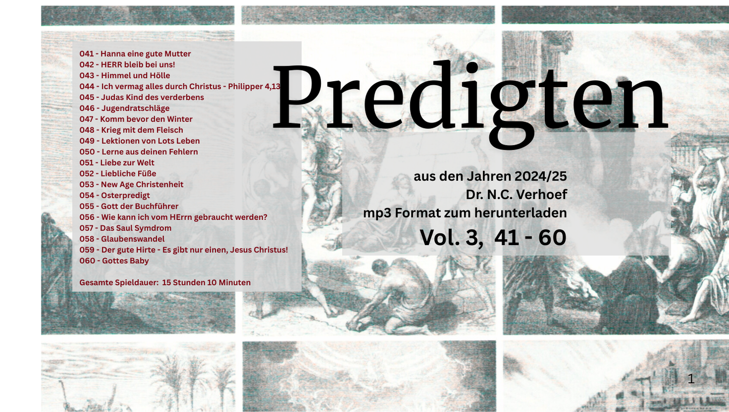 Downloadable Predigten, Vol. 3