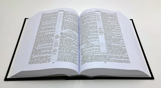 King James Version Reference Bible - normal size hardcover