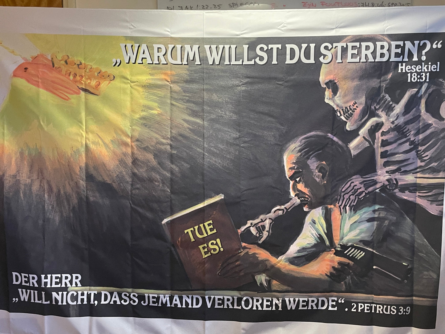 Banner - Warum willst du sterben?