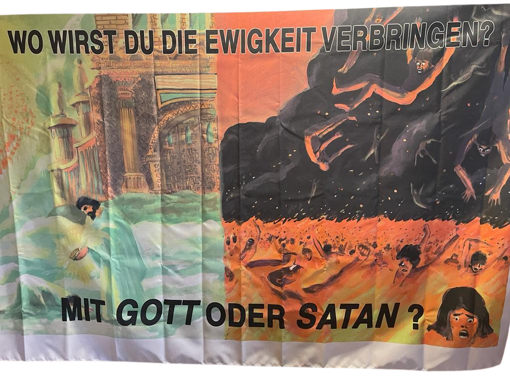 Banner - Wo wirst du die Ewigkeit verbringen?