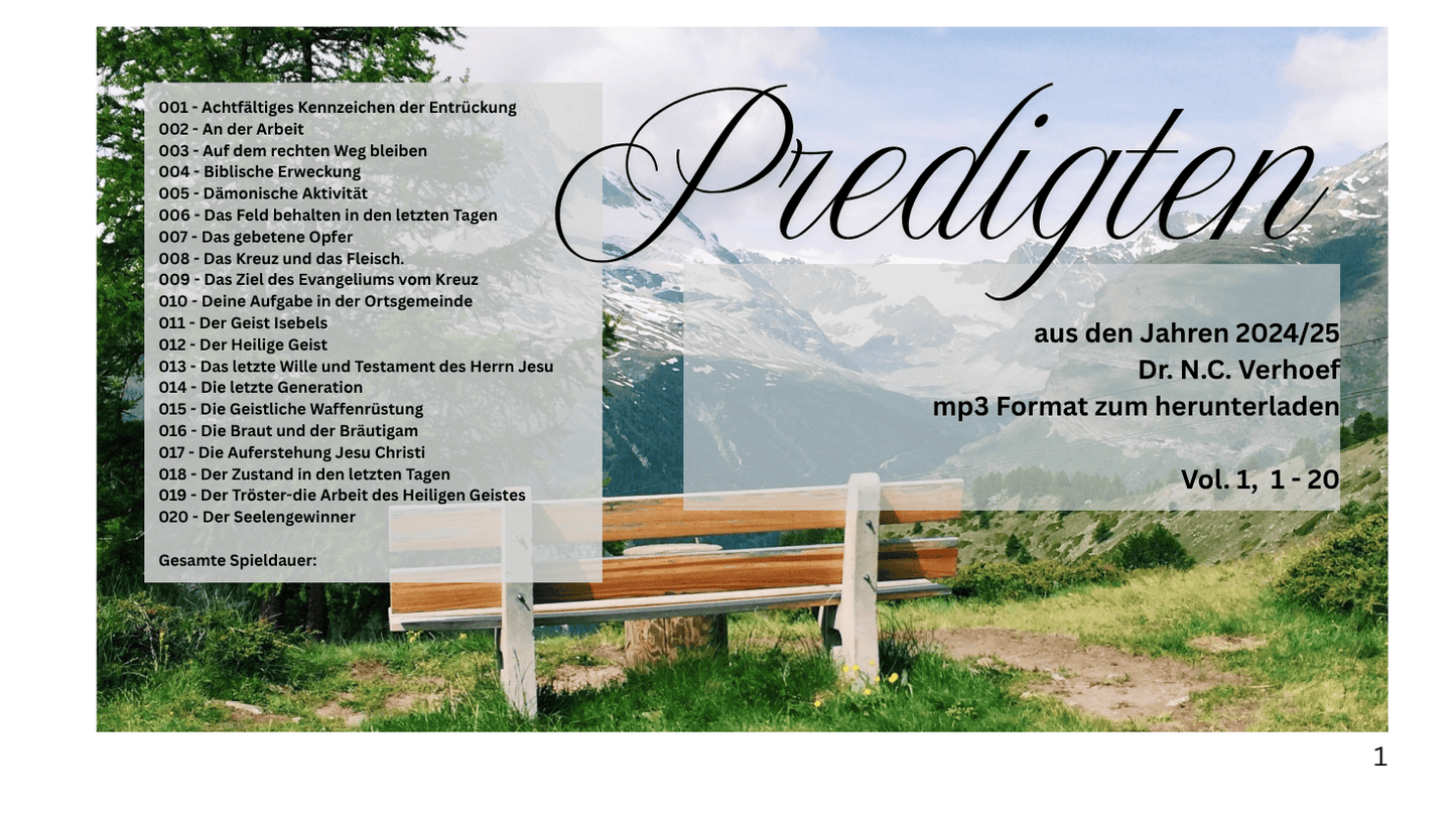 Downloadable Predigten