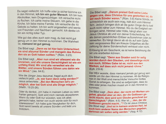 Traktat – Bist du gut genug um in den Himmel zu kommen ?