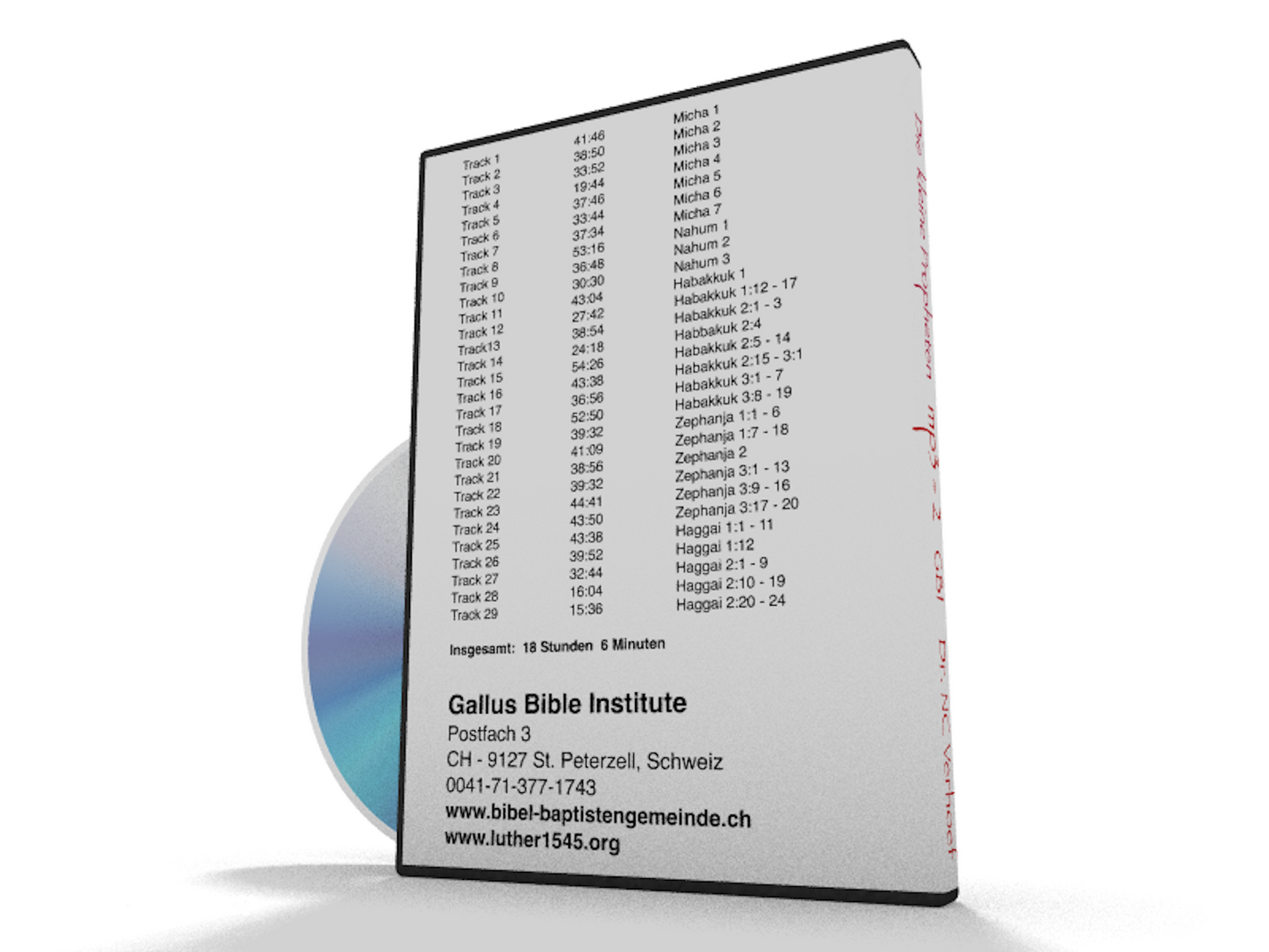 Die kleine Propheten, Teil 2 - Micha durch Haggai