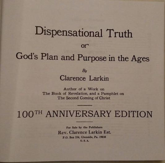 Dispensational Truth