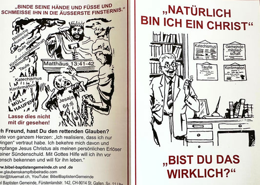 Traktat – Natürlich bin ich ein Christ