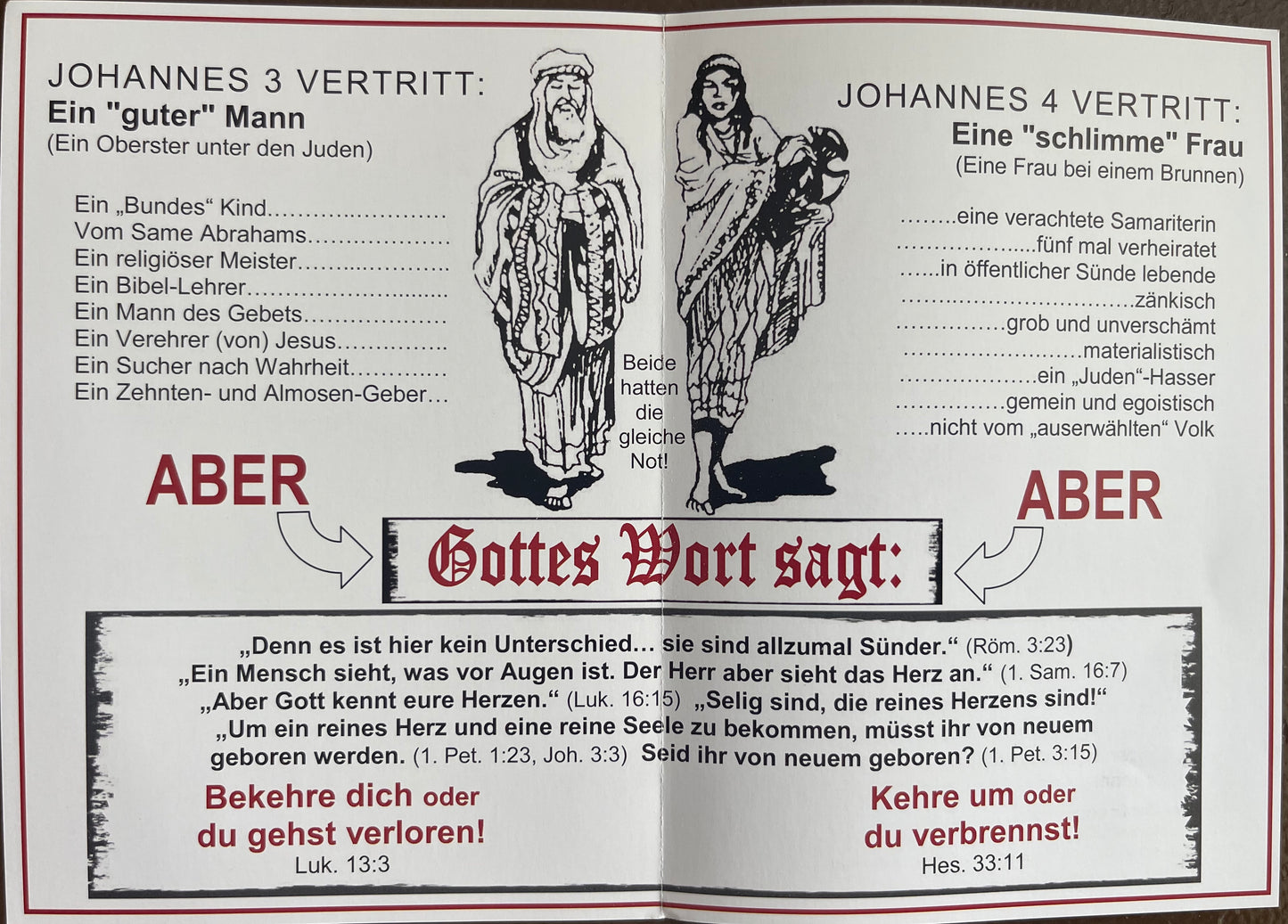 Traktat – Natürlich bin ich ein Christ