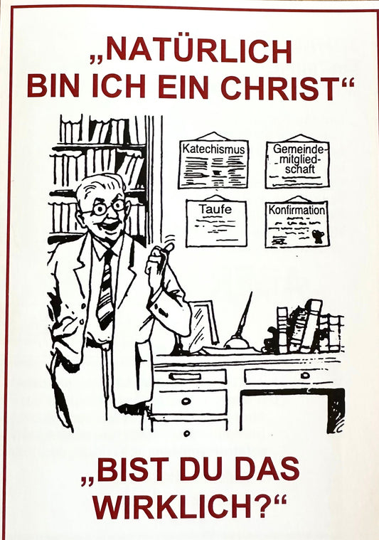 Traktat – Natürlich bin ich ein Christ