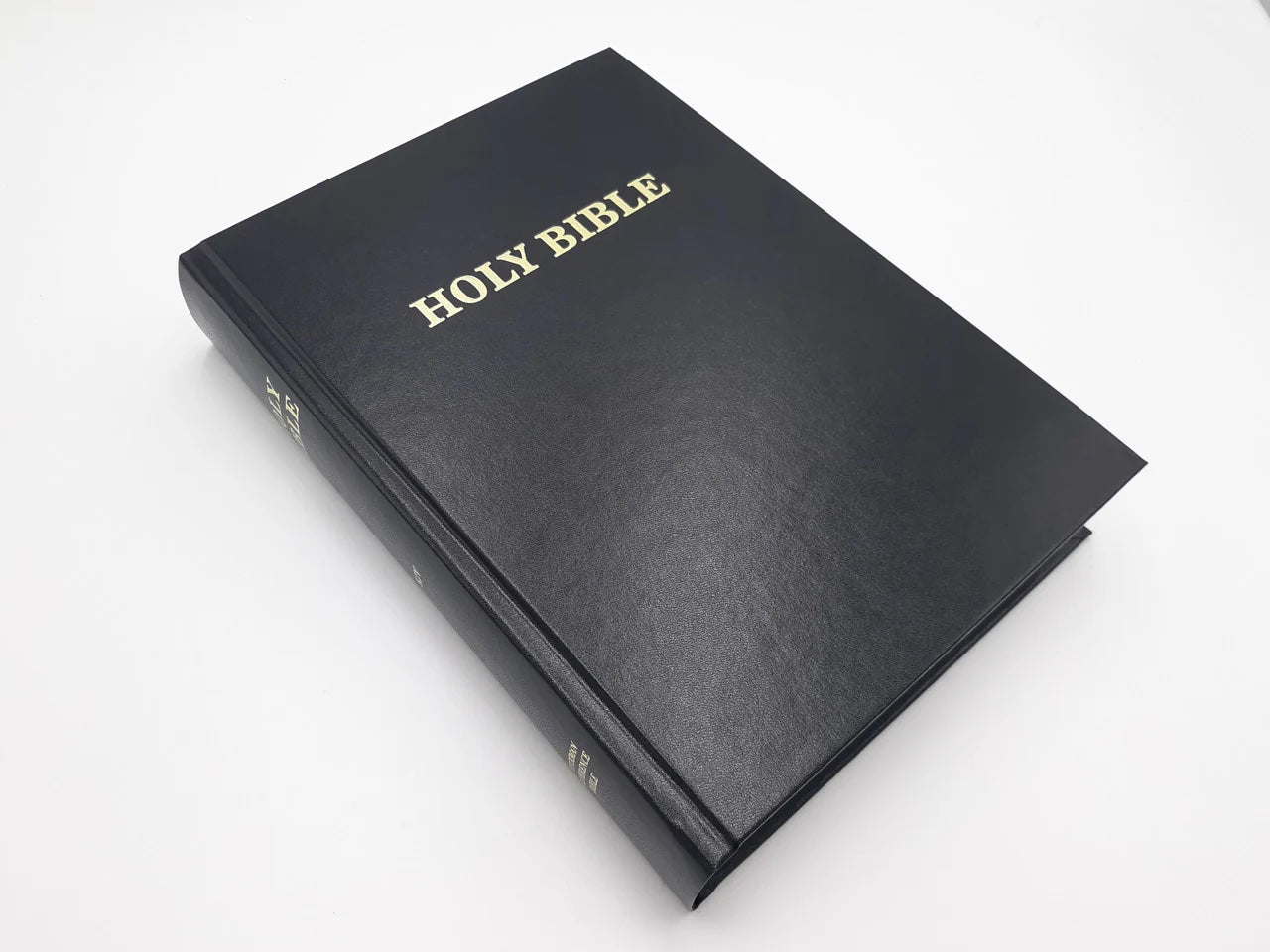 King James Version Reference Bible - Large print hardcover